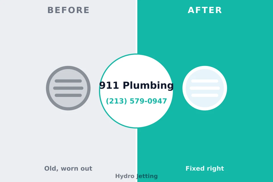 Before and after: plumbing repair Cherokee, OK